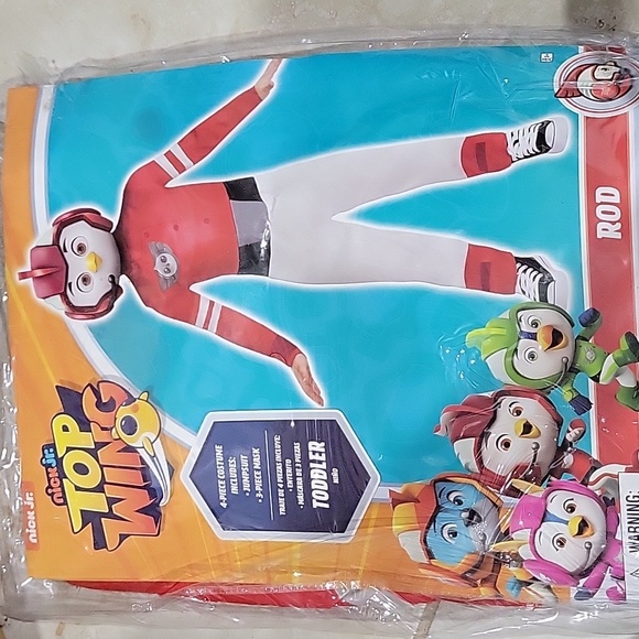 NWT Nick Jr. Top Wing Rod costume - Picture 1 of 2